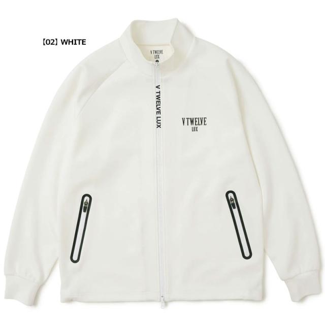 V12 ゴルフ メンズ 長袖 スウェットジャケット 保温 ストレッチ ダンボールニット LX TEC JKT VLX2320-SW01 ヴィ・トゥエルヴ 【新品】SCBR フルジップ スエット ブルゾン トップス ゴルフウェア V12 GOLF_3