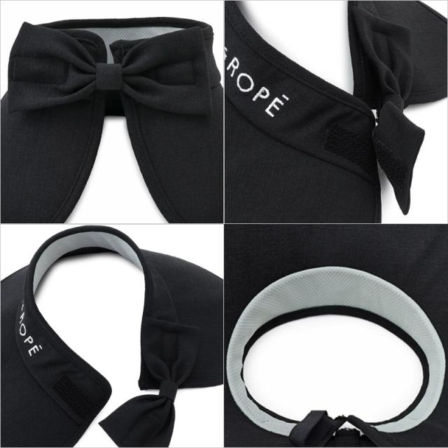 JUN＆ROPE レディース バイザー ERU24000 ツバ広 UV打つ手 ロゴタイプ 無地 【新品】TAAR かぶり笠 サンバイザー VISOR ジュン アンド ロペ ジュンロペ ゴルフ御召しもの