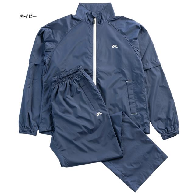 キャスコ レディース レインウェア 上下セット 袖脱着 2WAY仕様 KSRWL-002 【新品】 Kasco セットアップ レインジャケット レインパンツ ゴルフウェア カッパ 雨具_2