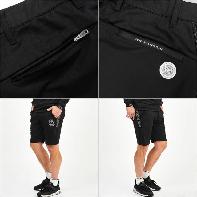 SY32 GOLF メンズ 吸汗速乾 ストレッチ ショートパンツ SYG-24S11 SYG