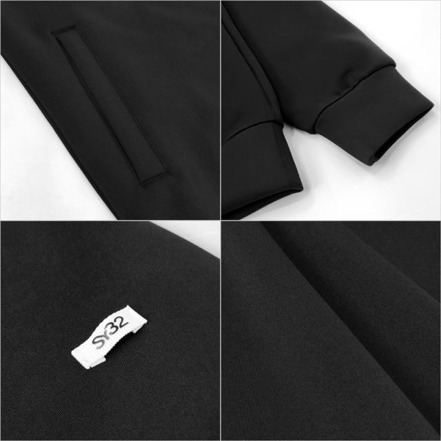 SY32 GOLF メンズ 長袖 プルオーバー パーカー ストレッチ RECYCLE