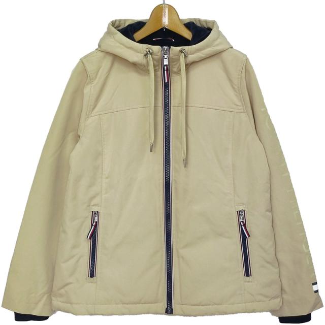 TOMMY トミーヒルフィガー レディース フード付きジャケット 裏ボア M 