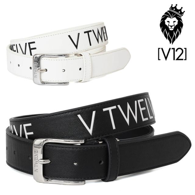 V12 ゴルフ 2025 ベルト EMB BELT V122510-BL01 ヴィ・トゥエルヴ 【新品】25SS ゴルフウェア 男女兼用 おしゃれ ブランド V12 GOLF FEB2 の通販は