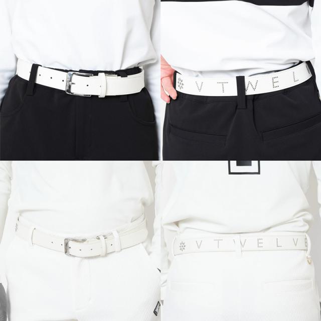 V12 ゴルフ スタッズ ベルト VT STUD BELT V122520-BL01 ヴィ・トゥエルヴ 【新品】UCBR ゴルフウェア メンズ レディース 男女兼用 V12 GOLF_2