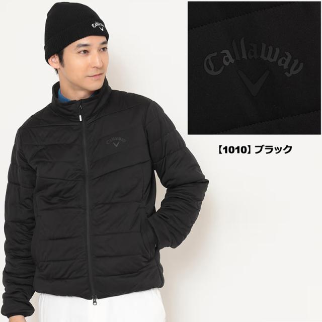キャロウェイ メンズ 中綿 ブルゾン ストレッチ 撥水 防風 透湿 保温 C25215106【新品】UCBR Callaway ジャケット アウター 防寒対策 寒さ対策 メンズウェア ゴルフウェア DEC3_2