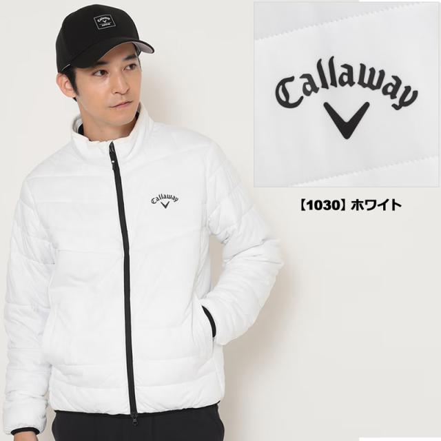 キャロウェイ メンズ 中綿 ブルゾン ストレッチ 撥水 防風 透湿 保温 C25215106【新品】UCBR Callaway ジャケット アウター 防寒対策 寒さ対策 メンズウェア ゴルフウェア DEC3_5