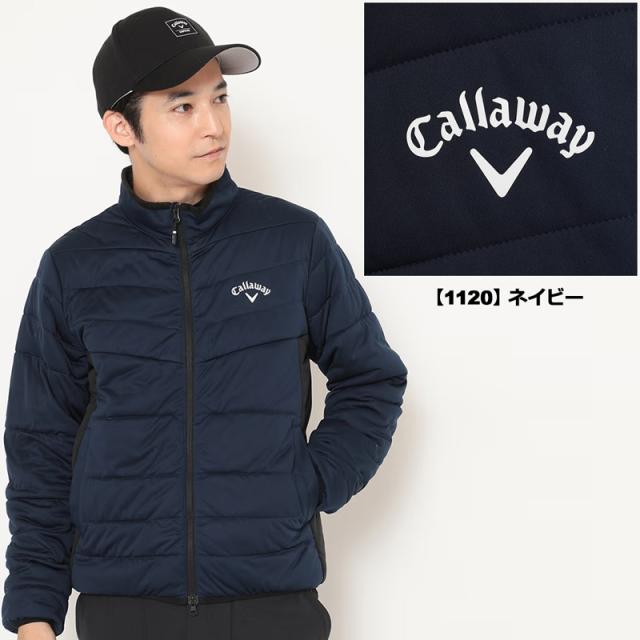 キャロウェイ メンズ 中綿 ブルゾン ストレッチ 撥水 防風 透湿 保温 C25215106【新品】UCBR Callaway ジャケット アウター 防寒対策 寒さ対策 メンズウェア ゴルフウェア DEC3_8