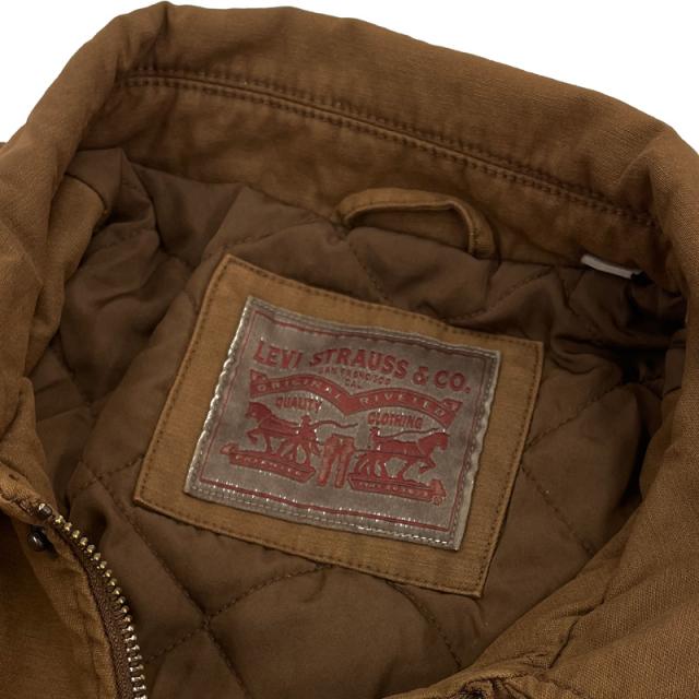 Levi’s リーバイス メンズ 防寒ジャケット 中綿入り コットン100% LM5CZ307 ブラウン【新品】Levis Gジャン ジージャン デニムジャケット パデッドジャケット ブルゾン ジャンバー カジュアル メンズウェア トップス アウター メンズファッション_7