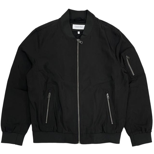 カルバンクライン メンズ フライトジャケット CMZ07904 ブラック カルバンクライン メンズ フライトジャケット CMZ07904 ブラック