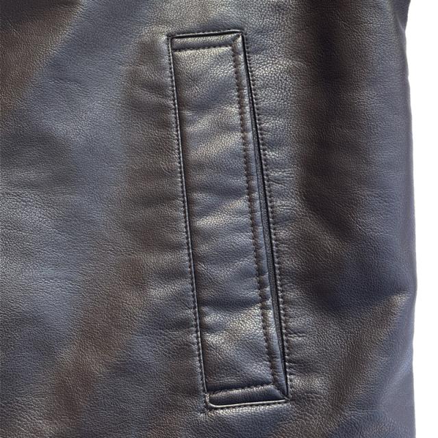 TOMMY HILFIGER トミーヒルフィガー 2025 メンズ フェイクレザー