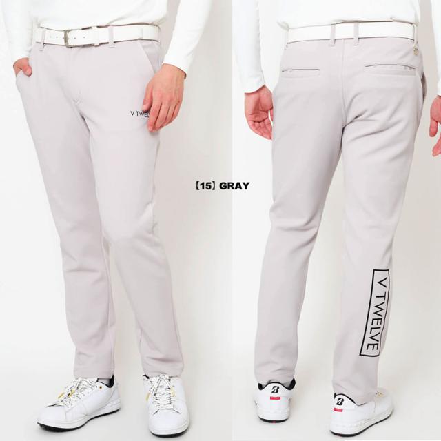 V12 ゴルフ 2025 メンズ テーパード ロングパンツ SB PANTS V122520