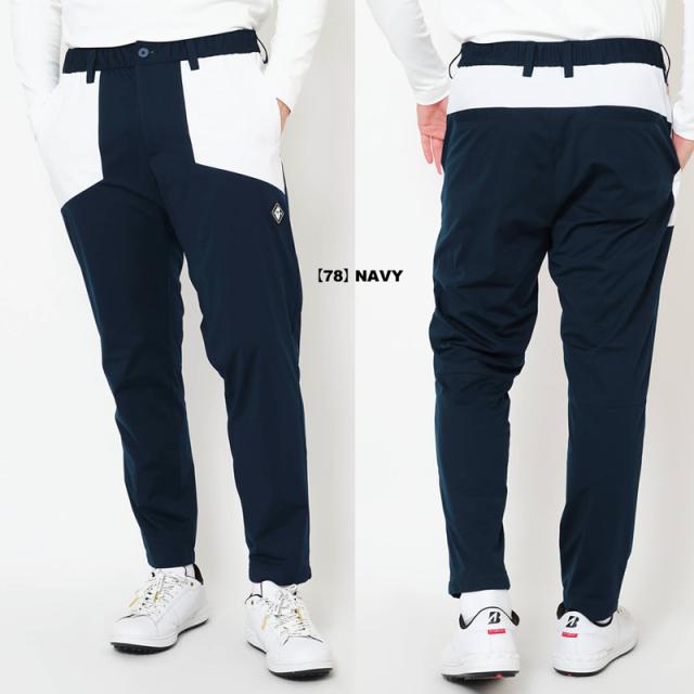 V12 ゴルフ 2025 メンズ ロングパンツ 防風裏地 OZ PANTS V122520-PN11 ヴィ・トゥエルヴ 【新品】25FW ゴルフウェア ストレッチ シンプル V12GOLF SEP3 V12 ゴルフ 2025 メンズ ロングパンツ 防風裏地 OZ PANTS V122520-PN11