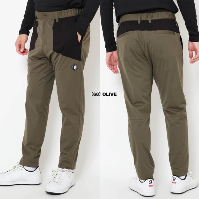 V12 ゴルフ 2025 メンズ ロングパンツ 防風裏地 OZ PANTS V122520-PN11