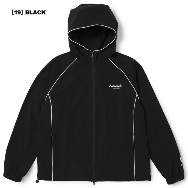 V12 ゴルフ × muta MARINE コラボ メンズ ジャケット 撥水 防風 ストレッチ MU12 JKT V122521-JK16 ヴィ・トゥエルヴ 【新品】UCBR 長袖 フルジップ フード付き ゴルフウェア V12GOLF_5