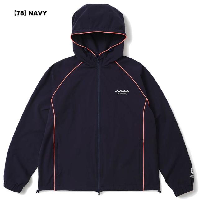 V12 ゴルフ × muta MARINE コラボ メンズ ジャケット 撥水 防風 ストレッチ MU12 JKT V122521-JK16 ヴィ・トゥエルヴ 【新品】UCBR 長袖 フルジップ フード付き ゴルフウェア V12GOLF_7