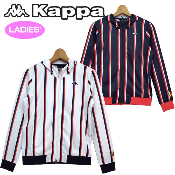 KAPPA GOLF カッパゴルフ 襟付 中綿ジャケット ブラック系 LL
