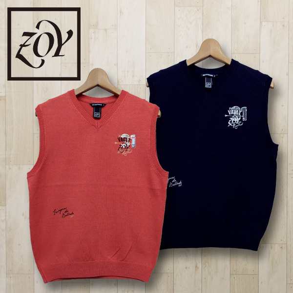 Zoy ゾーイ ニットベスト メンズ ワッペン 刺繍 春夏 新品 18ssドライメンズ男性用ゴルフウェアトップスアウター無地 Offの通販はau Pay マーケット サードウェイブ ゴルフ スポーツ Au Pay マーケット店
