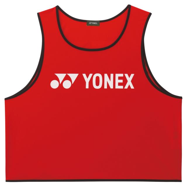 YONEX ヨネックス ビブス FW4003 10枚セット 001 レッド サッカー ウェア 男女共用 ユニ メンズ スポーツ テニス