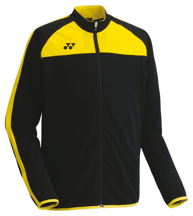 YONEX ヨネックス トレーニングトップ 長袖ジャケット FW5007 007 ブラック サッカー ウェア 男女共用 ユニ メンズ スポーツ テニス