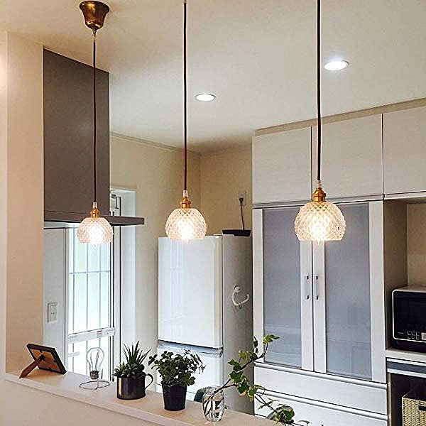 ペンダントライト ガラス Led対応 北欧 アンティーク ペンダントランプ 1灯 高見え ダクトレール用 ライティングレール用 キッチンカウンの通販はau Pay マーケット Mu Ra Online Store