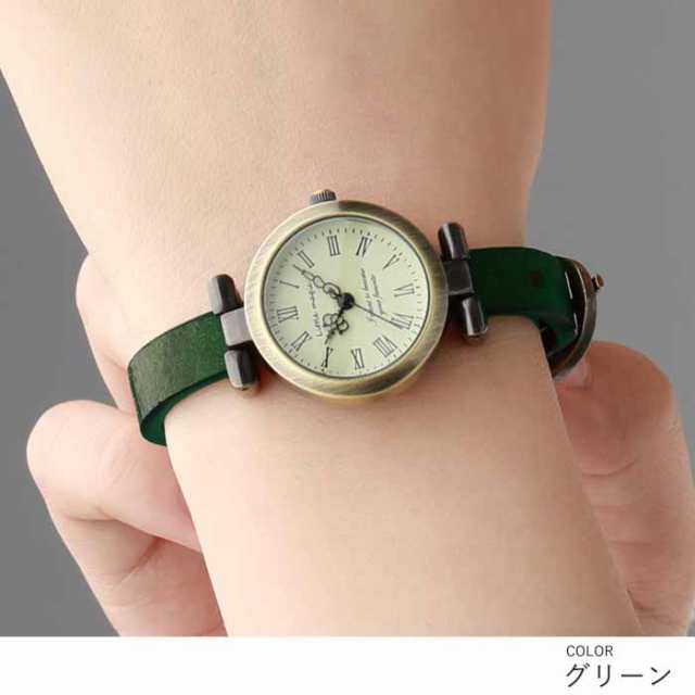 アンティーク 腕時計 レディース 1重巻き かわいい 高品質 人気 革