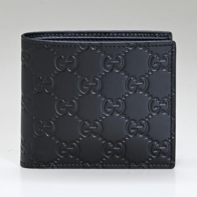三太郎の日 グッチ メンズ 財布 二つ折り財布 Avel グッチ メンズシマ シグネチャーggブラック Cwc1r 1000 送料無料 プレゼント の通販はau Pay マーケット ブランドショップa Level エイレベル