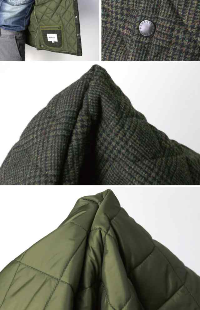 Barbour(バブアー) LIDDESDALE SL WOOL CHECK リッズデール SL ウール チェック キルティング ジャケット メンズ  レディースの通販はau PAY マーケット - リトム