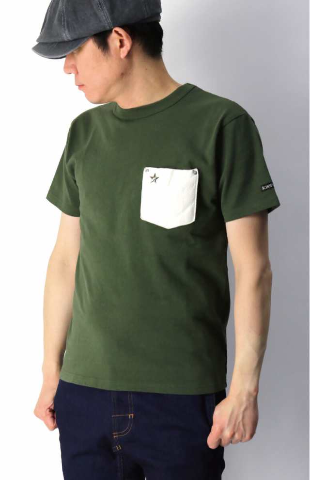 Schott(ショット) レザー ポケット ワンスター Tシャツ クルーネック ストレッチ ポケットTシャツ カットソー メンズ  レディースの通販はau PAY マーケット リトム au PAY マーケット－通販サイト