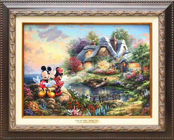 ディズニー/トーマス・キンケード「ミッキー&ミニー/スウィートハート