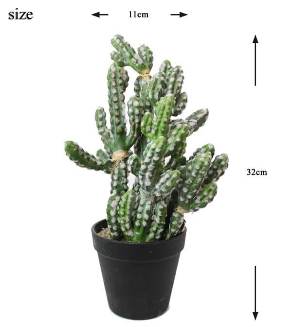観葉植物 フェイクグリーン カクタス ポット 32 インテリア 造花 ガーデン 雑貨 Diyの通販はau Pay マーケット アートショップ フォームス Au Pay マーケット店
