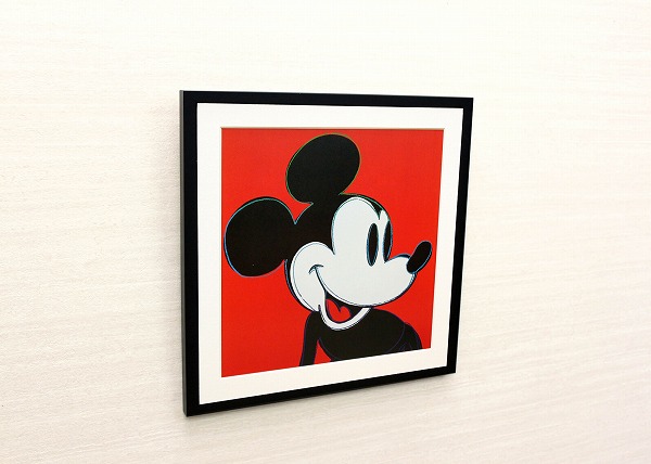 ○希少Andy Warhol 1981 アンディーウォーホールミッキーフランス製