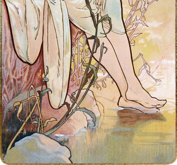 アルフォンス ミュシャ 四季 夏 展示用フック付金箔張ミクストメディア インテリア アート アルフォンスミュシャ アルフォの通販はau Pay マーケット アートショップ フォームス Au Pay マーケット店