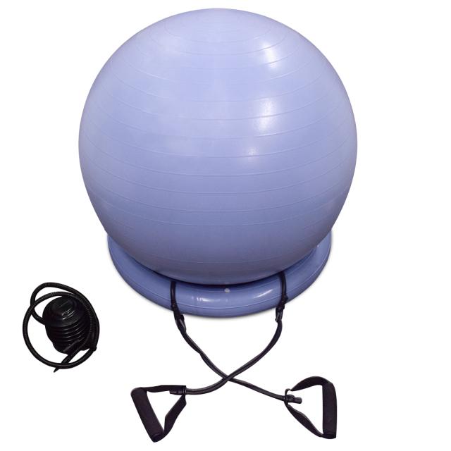 URBNFit バランスボール 65cm エクササイズ ボール ブルー Amazon | ﻿URBNFIT (アーバンフィット) エクササイズボール