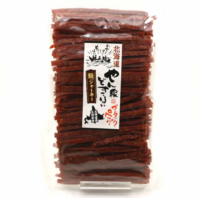 鮭とば 鮭トバ ソフト ジャーキー ピリ辛 ブラックペッパー 業務用 500g さけとば スティック 北海道産 珍味 おつまみ メール便  送料無料の通販はau PAY マーケット - 函館えさん昆布の会 au PAY マーケット店