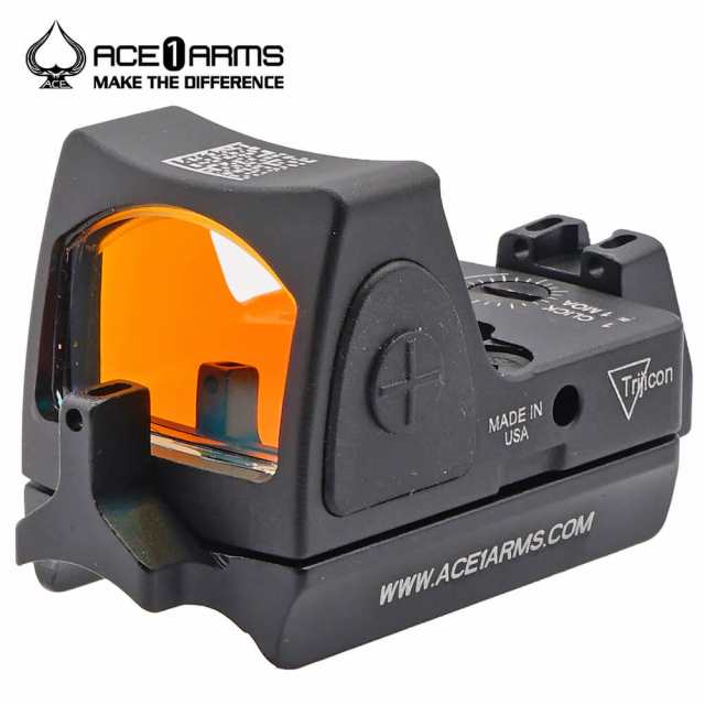 【 ACE1 ARMS 製】ACE1 ARMS RMR タイプ ドットサイト & Dueck Defense スタイル 1911 用 RBUサイトマウントセット（ 東京マルイ M1911シの通販は