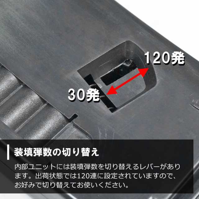 PTS製/次世代PTS EPM M4マガジン（30/120切替式) 《東京マルイ次世代