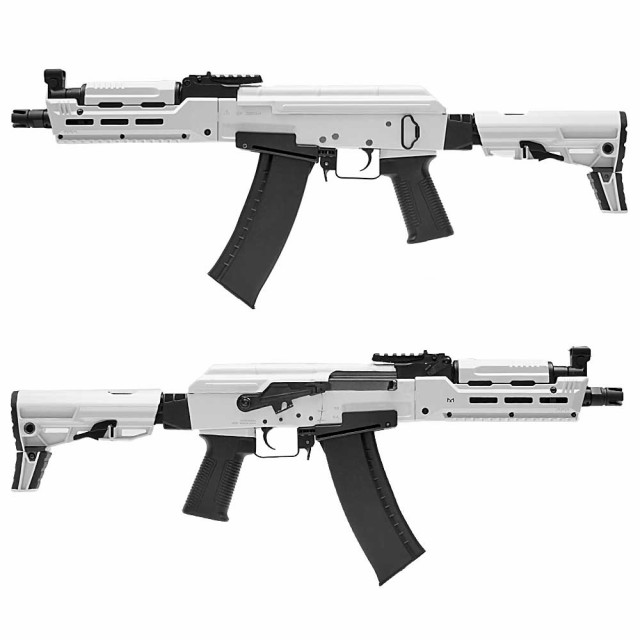 東京マルイ製　スタンダード電動ガンAK47S CYMA製ロングマガジン付き