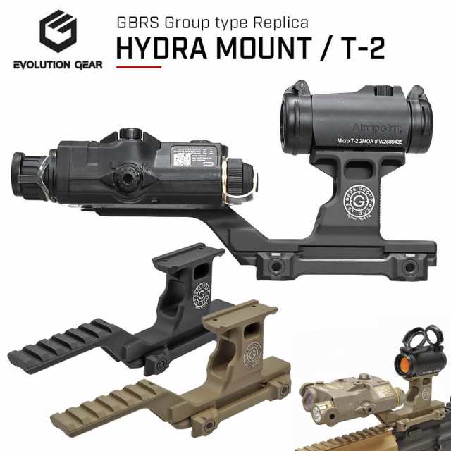 Evolution Gear 製】 GBRS Group T1 / T2 ドットサイト 対応 HYDRA