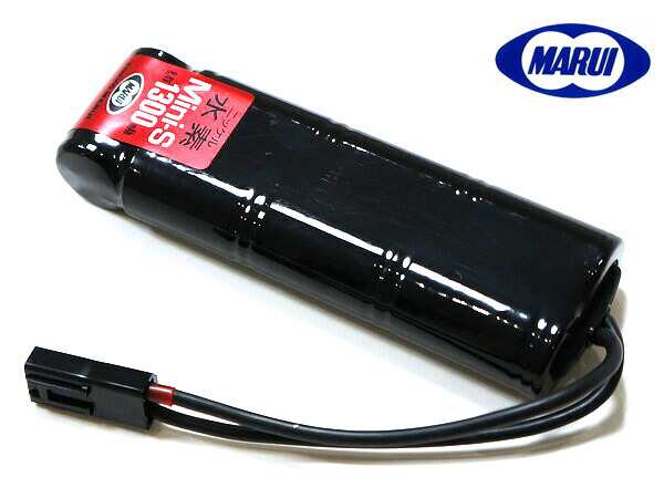 東京マルイ 8.4V ニッケル水素1300mAh ミニSバッテリー エアガン エアーガン