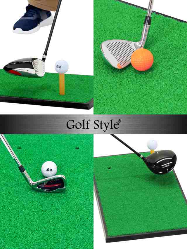 GolfStyle ゴルフマット ゴルフ 練習 マット 素振り スイング 練習器