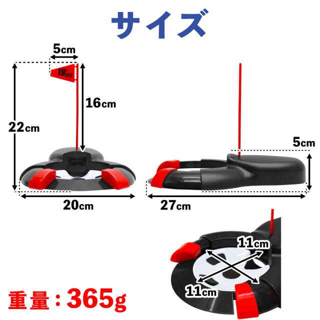 【父の日】 ゴルフセット ギフト プレゼント ゴルフ 練習 パター マット 大型 300×50cm パッティング 練習用 ボール 自動返球カップ_12