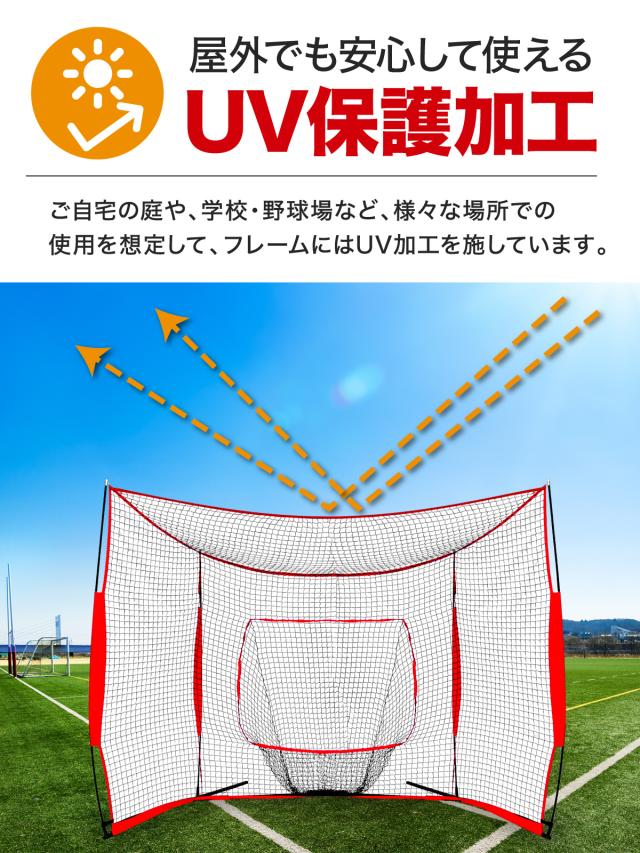 野球ネット 大型ワイド 3.8×2.4M バッティング 練習 ネット バックネット 軟式 硬式 打ち損じも安心 意匠登録済 折りたたみ 持ち運び 屋外 室内 バッティングネット ピッチングネット 練習器具 野球 ソフトボール 自宅 245×380×115cm
