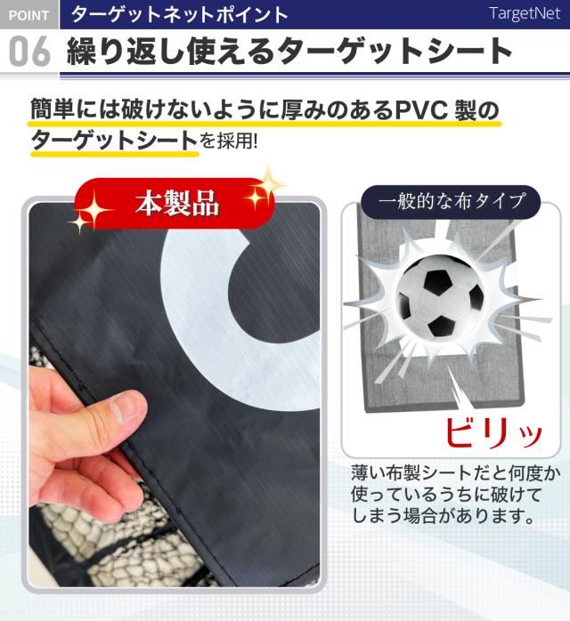 リバウンドネット ターゲットネット 2WAY 1.5M×1.3M 1台2役 サッカー 野球 リバウンダー トレーニング バウンドネット クレイジーキャッチ 壁当て 的当て ネット ピッチングネット 練習 屋外 室内 自宅 強靭 30撚り網