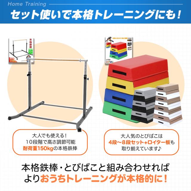 クラッシュパッド 200×90×10cm エバーマット 衝撃吸収 鉄棒 マット