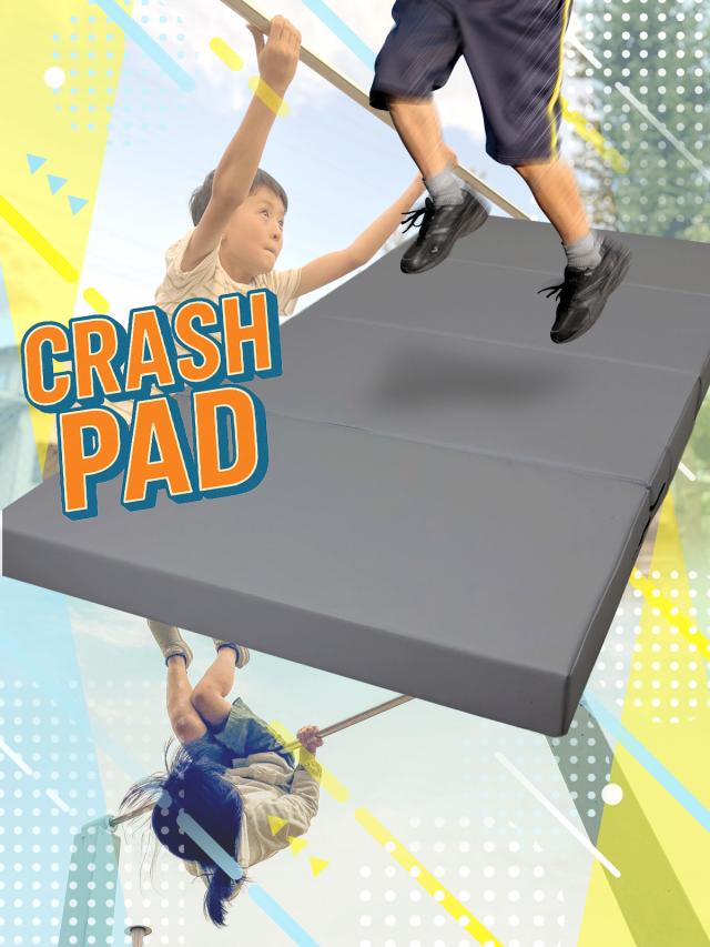 クラッシュパッド 200×90×10cm エバーマット 衝撃吸収 鉄棒 マット