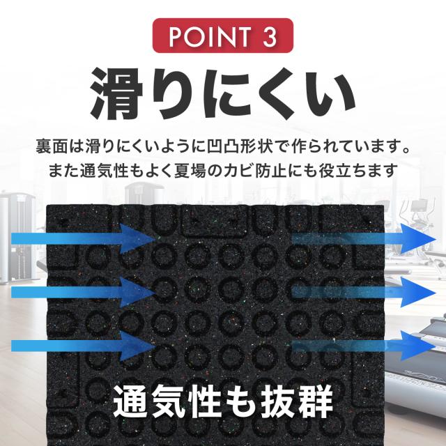 バーベル専用マット　3枚セット送料無料 ダンベル ジム 防音 防振 トレーニング バーベル専用マット 3枚セット送料無料 ダンベル ジム 防音 防振