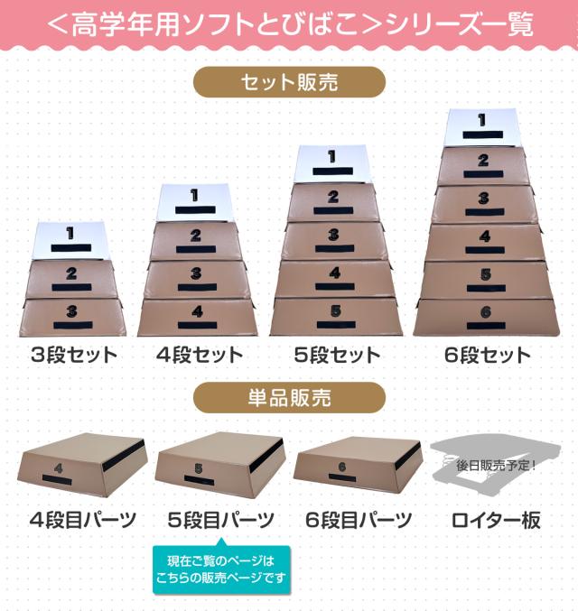 跳び箱 5段目のみ 単品 室内 子供 高学年向け ソフト 飛び箱 とび箱 ジョイント式 小学生 指導ライン 高重量 運動 自宅 子ども 室内 家庭用_19