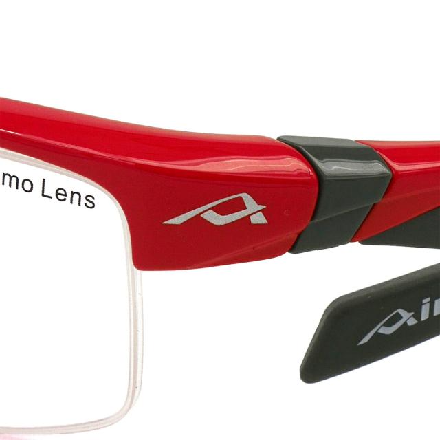 エアフライ ゴルフ 度付きサングラス AF-303 col.4 AirFly 鼻に跡が