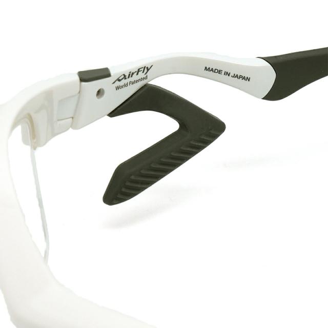 エアフライ ゴルフ 度付きサングラス AF-304 col.2S AirFly 鼻に跡が