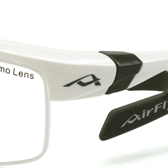 エアフライ ゴルフ 度付きサングラス AF-304 col.2S AirFly 鼻に跡が